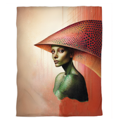 Natural Tranquility Duvet Cover in serene bedroom setting